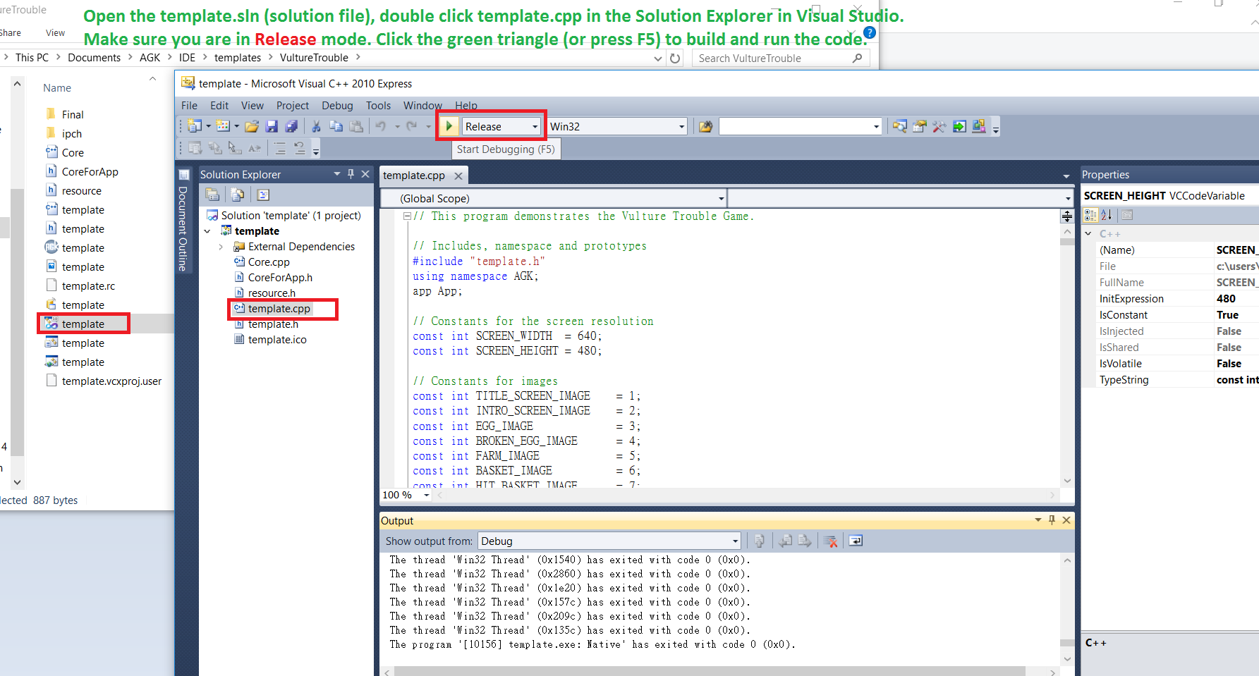 Class How To Agk Windows With Visual Studio C Express 2010 And Tier 2 Trial